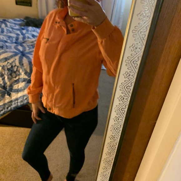 Orange bomber jacket - Picture 2 of 5